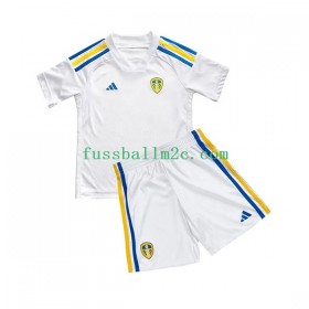 Fußballtrikots Leeds United Kinder Heim Trikotsatz 2023-2024